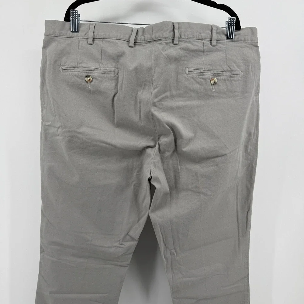 Peter Millar Crown Mens 40x35 Mountain Grey‎ Chino Pants ME0B06 NWT